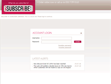 Tablet Screenshot of libraries.isubscribe.co.uk